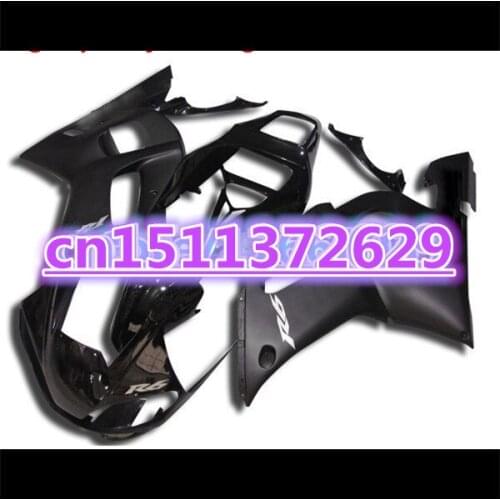 Black full bodywork for YZF-R6 98-02 YZF R6 98 99 00 01 02 YZF 600 R6 1998 99 00 01 2002 ABS fairing kits-Dor D
