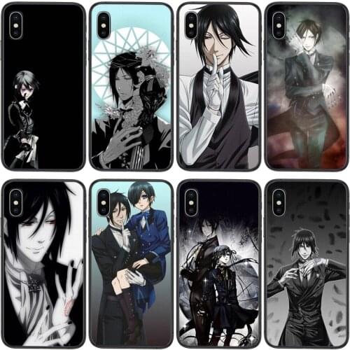 Wholesalers Mobile Pouch Bags Black Butler Ciel Phantomh Sebastian For Xiaomi Mi11 Mi 11 Pro Ultra Lite 10T 10S Mi9 Poco X3 NFC