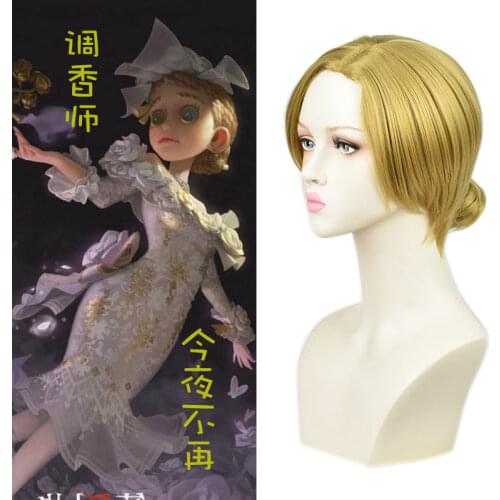 Game Identity V Vera Nair Ce Soir Ou Jamais Cosplay Wig Halloween Carnival Cosplay Party Props Accessories Game Fans Gift