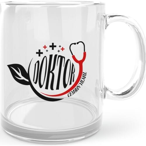Personalized Professional Doctor Glass Mug Cup-10