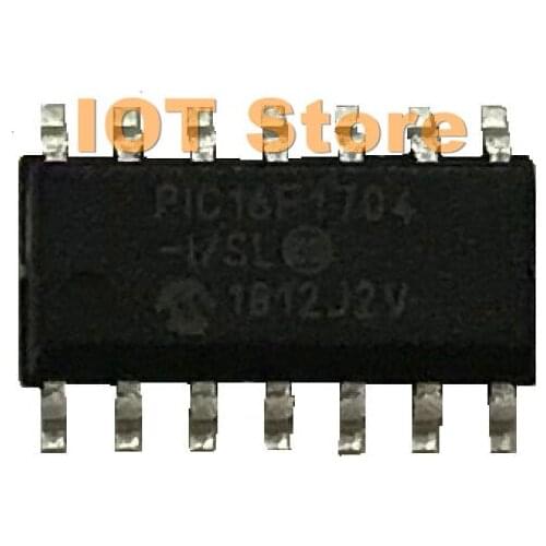 IC CHIP PIC16F1704-I/SL SOIC14 14PIN 1.27MM