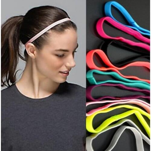 Unisex Fashion Elastic Sports Non-slip Yoga Football Headscarf Hairband Headband Men&Women Head Sweat Band Tennis Headscarf