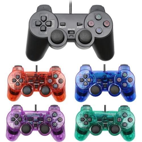 For PS2 Wired Controller Shock Remote For PS2 Game Console Controle For Sony PS2 Wired Joypad Gamepad for Kids Gift