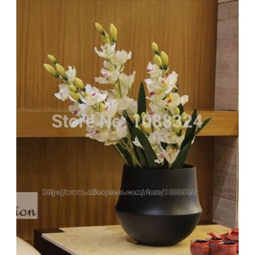 Silk orchids for decor ,Code0452,Craft fabric moth-orchid, wedding Party Event display , artificial Orchid