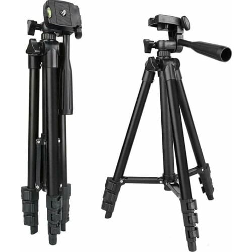 DSLR Camera Tripod Stand Photography Photo Video Aluminum Mobile Tripod Stand For Smartphone Portable Tripod Ring Light Monopod