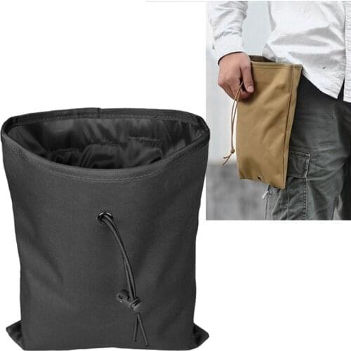 Tactical Dump Mag Pouch Airsoft Paintball Military Recovery Molle Magazine Pouch Hunting Slingshot Ammo Bags