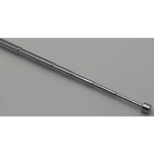 K92F Telescopic Antenna Stretch Length 29.53'' w/ 3 Adapters F Plug Telescopic Antenna No Rust Anti-noise Anti-interference