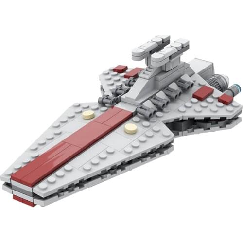 Star MOC Bricks of Wars Series Venator Class Republic Attack Cruiser Building Blocks Bricks Kids Toys Christmas Gifts