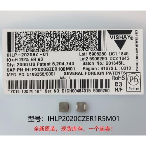 10/PCS) New Original 100% Quality IHLP2020CZER1R5M01 1.5UH 5X5X3MM Integrated High Current Inductor