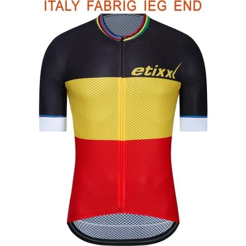 2021 Summer Cycling Jersey Breathable Mountain Bike Clothing Quick-Dry Racing MTB Bicycle Clothes Uniform Cycling Clothing