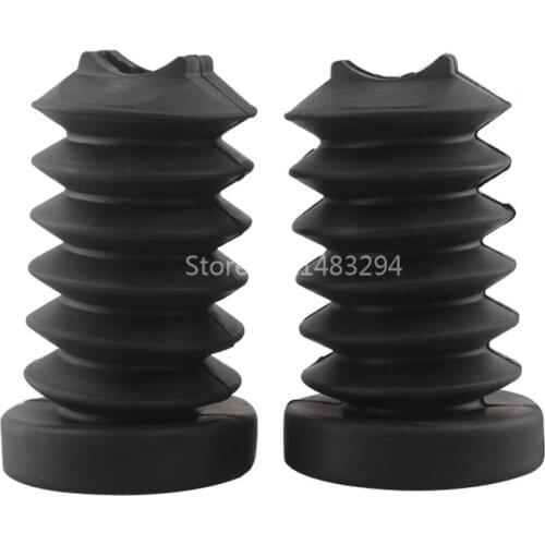 Motorcycle Rear Fork Shock Absorber Dust Proof Cover Damping Rubber Gaiters Gators Boots For Harley Touring Road King 1997-2013