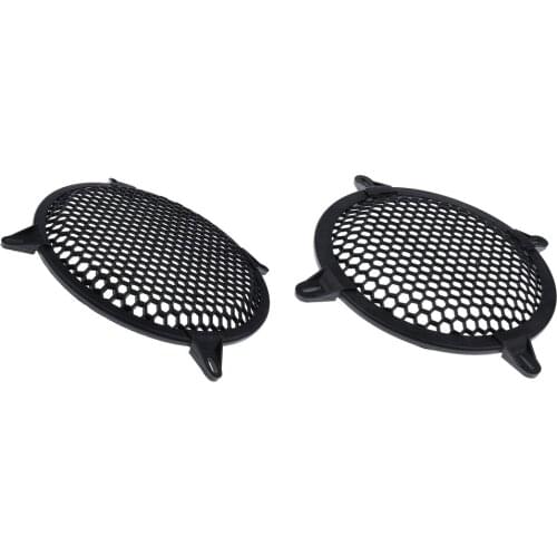 Car Audio Speaker Grill Cover Guard Plastic Protector Mesh Durable 8 Inch+10inch