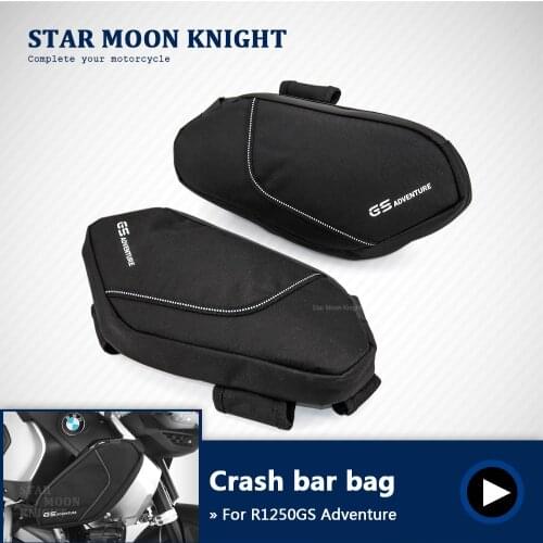 For BMW R 1250 GS Adventure R1250GS ADV Motorcycle Repair Tool Placement Bag Bumper Frame Triple-cornered Package Toolbox