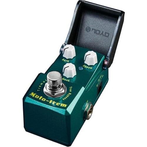 JOYO JF-325 IRONMAN Tremolo Effect Pedal for Guitar MoloTrem stompbox tube amplifier tone RATE/DAPTH/WAVE large adjustbility