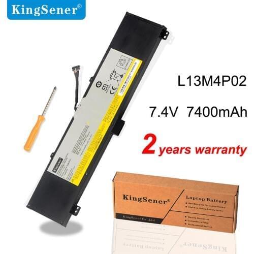 KingSener 7.4V 54WH L13M4P02 L13N4P01 Laptop Battery For Lenovo Y50-70 Y70-70 Y70 Y50P-70 121500250 Tablet PC 7400mAh
