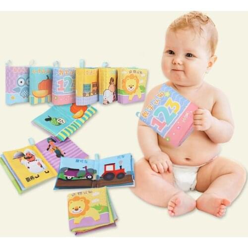 Baby Early Education Tearing Not Bad Literacy Card Books（Styles are sent randomly