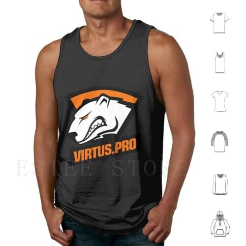 Team : Virtus Pro Tank Tops Vest Sleeveless Csgo Cs Counter Strike Counter Strike Virtus Pro Cs Go Team Pasha Biceps Game
