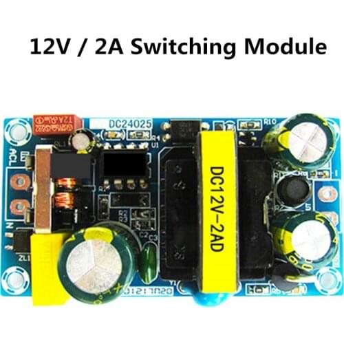 AC-DC 12V / 2A Switching Module AC100-265V Low ripple Switch power board module 24W Isolated power module