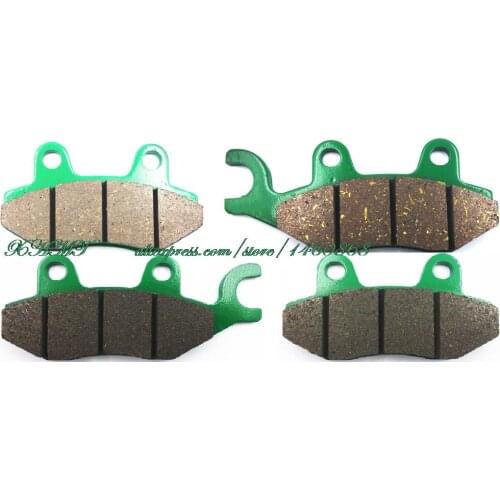 For KAWASAKI 650 KLR 2008 Disc Brake Pads Pill Front Rear