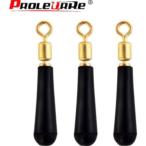 10pcs/lot Drift Fishing Floats Seat Copper Head Rubber Bobber For Led Fishing Float Rotation Buoy Seat Accessories
