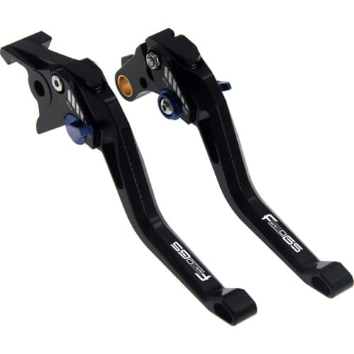RiderJacky 3D Rhombus Hollow Adjustable F650 GS Motorcycle Brake Clutch Levers For BMW F650GS 2008-2012 2009 2010 2011