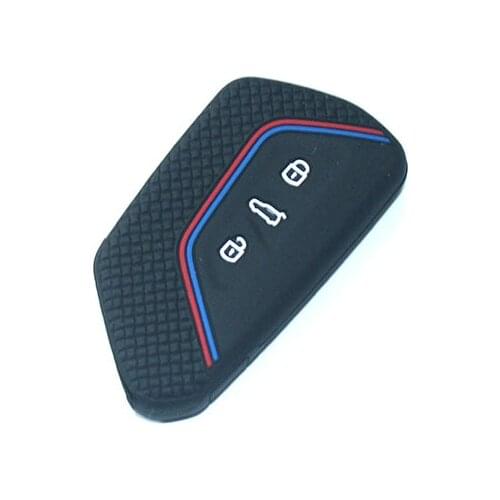 STYO Car Silica gel Smart Key Cover Case Protector for VW Golf 8 MK8 2020 2021