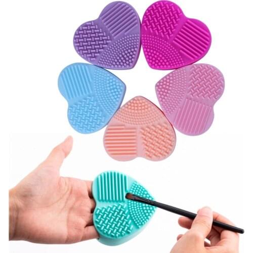 Silicon Brush Washing Egg Makeup Brushes Cleaner Bristles Cleaning Tool Cosmetic Tools Remove Dirt Residues Make Up Tool Washer