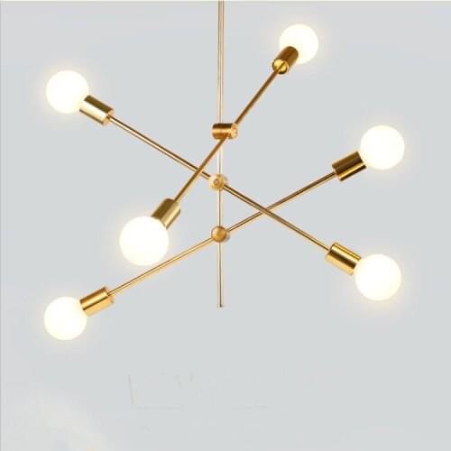 Modern hanging lamp light LED dinning bed room bedroom foyer round glass ball black gold nordic simple modern pendant light lamp