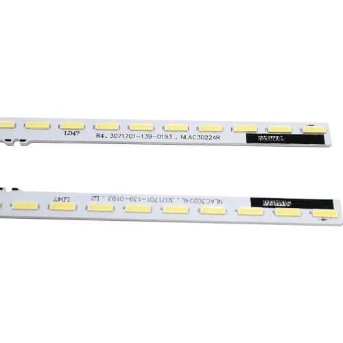 10pcs/set LED Backlight strip 54 Lamp For Sony 47'' TV NLAC30224R NLAC30224L KDL-47W800A KDL-47W802A KDL-47W850A LC470EUF-FFP2