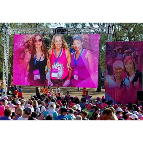 LED Digital Sign Rental P6 576x576mm Full Color RGB SMD Waterproof Outdoor LED Display Panel