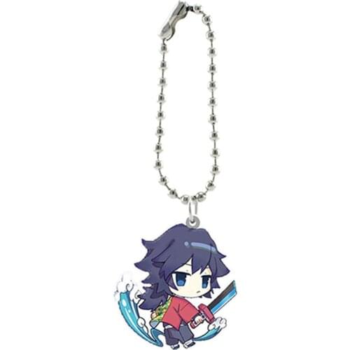 TAFREE Anime Demon Slayer New Arrival Mini Acrylic Component Pendant Key Chains Kimetsu no Yaiba Jewelrys 1PCS Dropshipping