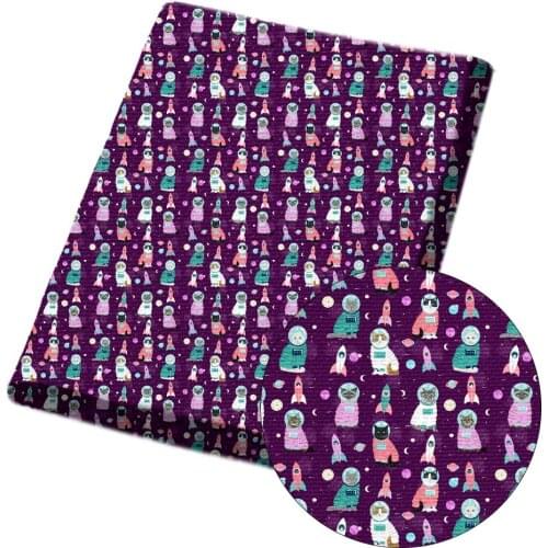 Cheerbows Animal Printed Polyester Cotton Fabric For Dress 45*140Cm Cloth Fabrics DIY Craft Patchwork Quilting Sewing Supplies