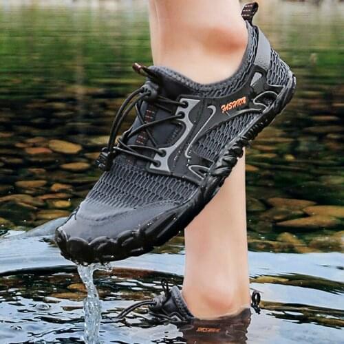 Unisex Outdoor Multifunctional Sports Shoes Fashion Thick-soled River Wading Shoes Swimming Shoes Hiking Shoes Fitness Shoes 46