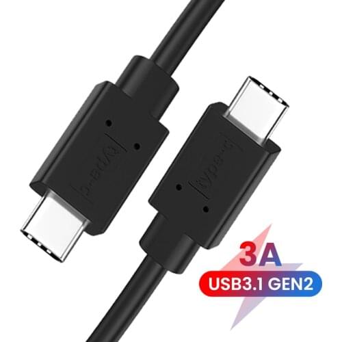 USB 3.1 Gen2 Type-c To Type C High Speed Transmission Cable Male To Male Quick Data Cable For Huawei Samsung S8 Macbook Pro
