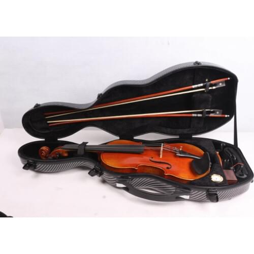 Blue color high quality carbon fiber 4/4 New Violin Case Light Strong #00411