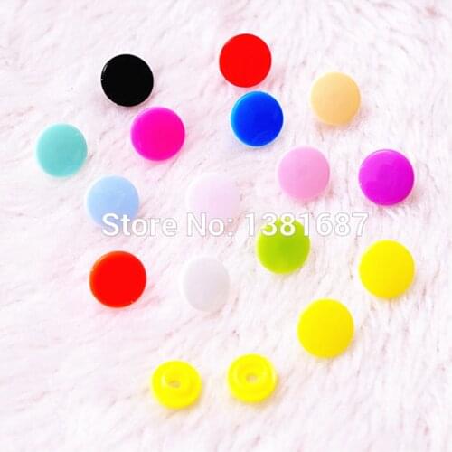 700 sets/lot KAM T3 plastic snap button quilt cover sheet button to package the rain the button garment accessories