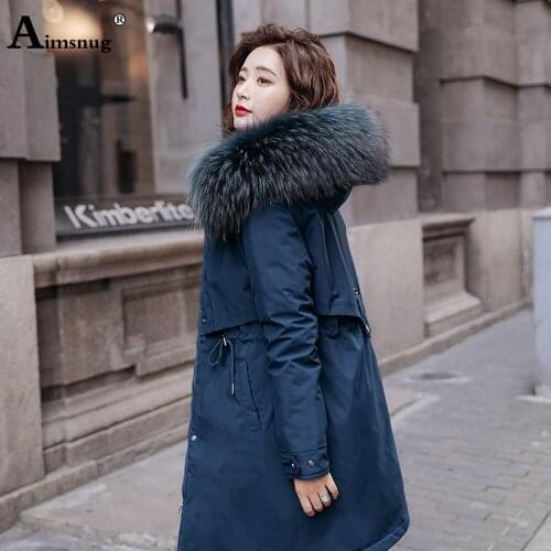 Женские зимние парки Aimsnug China At AliExpress