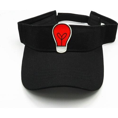 2020 Cotton Light Bulb Embroidery Visors Baseball Cap Adjustable Snapback Cap for Men and Women 30