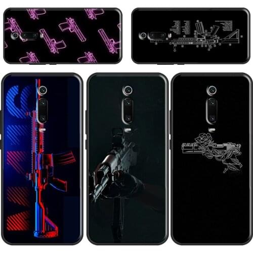 AK 47 Gun Cover For POCO X3 Pro M3 F3 Phone Case For Xiaomi Mi 10T Pro 11 Ultra 9 10 Mi Note 10 Lite