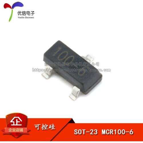 Chip MCR100-6 (stamp MCR16) micro-triggered thyristor unidirectional SOT-23 (20 rats)