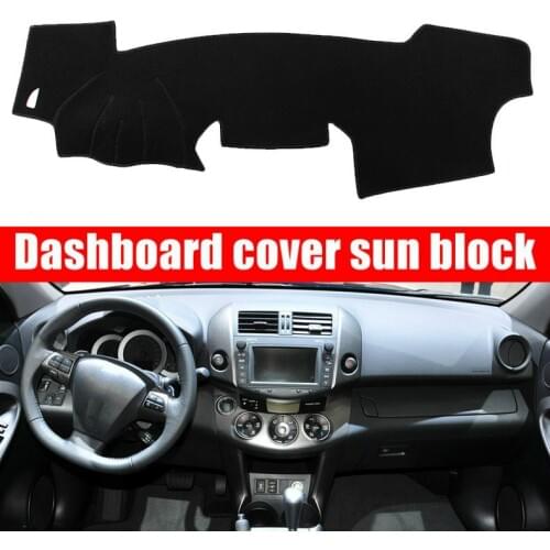 For Toyota RAV4 RAV 4 2009 2010 2011 2012 Right Left Hand Drive Car Dashboard Covers Mat Shade Cushion Pad Carpets Accessories