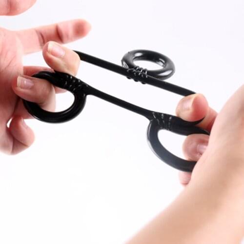 Cock Rings Male Penis Ring Locking Four Ring Delayed Ejaculation Adult Sex Toy for Men