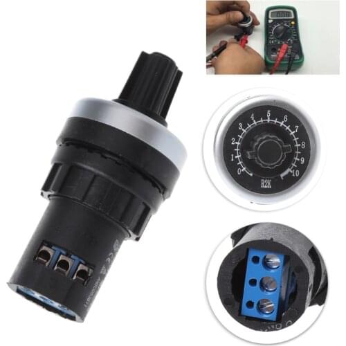 LA42DWQ-22 1K 2K 5K 10K 22mm Diameter Pots Rotary Potentiometer Converter Governor Inverter Resistance Switch