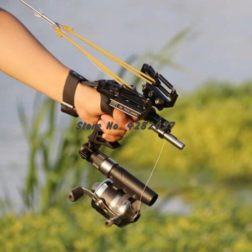 Powerful Slingshot Set Fishing Slingshot Professional Arrow Hunting Slingshot Catapult Outdoor Hunting Catapult Darts