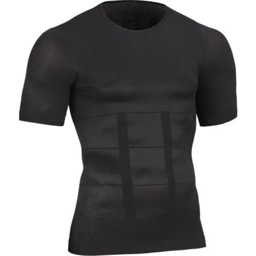 Mens Slimming Shaper Posture Vest Male Belly Abdomen For Corrector Compression Body Building Fat Burn Chest Tummy Shirt Corset