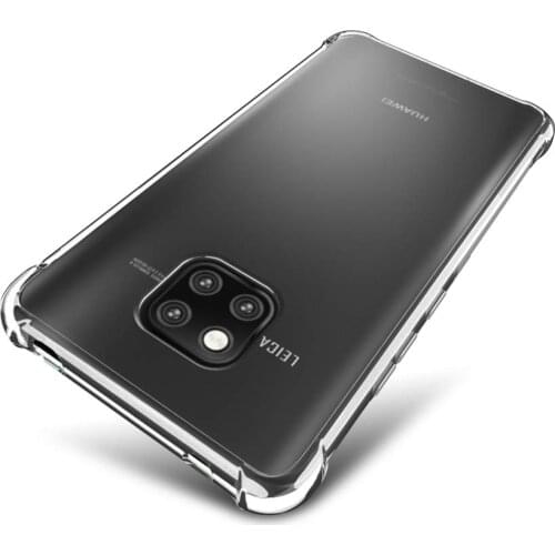 Crystal TPU Back Cover For Huawei Mate 20 Pro Soft Ultra Thin Transparent tpu Case For Huawei Mate 20 Pro Anti Drop Phone Cases