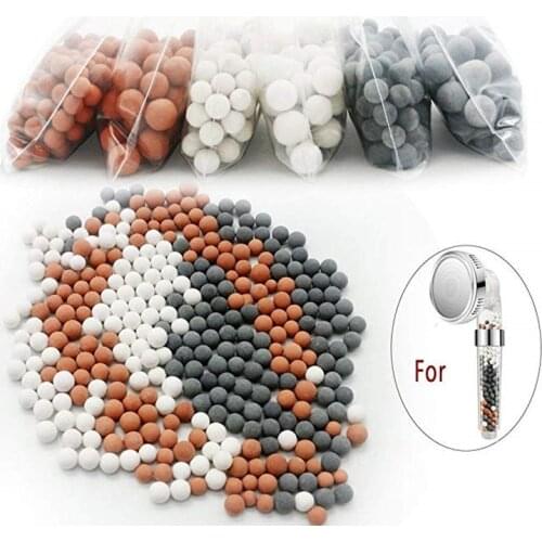 Bathroom Rain Shower Head Replacement Beads Energy Ball Negative Ion Ceramic Ball Changed Once A Month Water Purification Balls