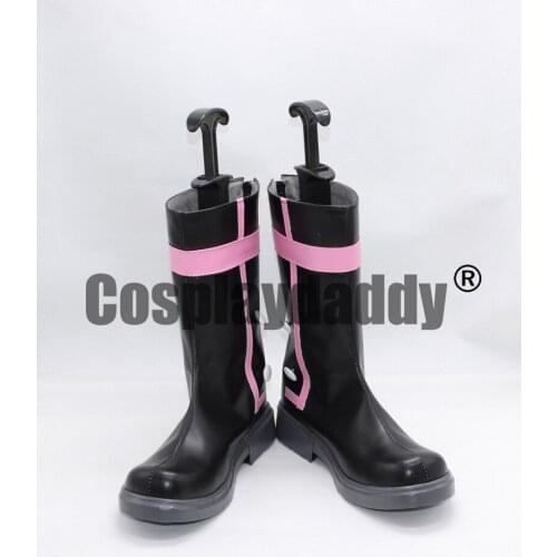 Tsukiuta Six Gravity Kisaragi Koi White Long Halloween Cosplay Shoes Boots X002