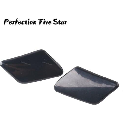 39876478 39876479 For Volvo C30 2008 2009 2010 Left Right Pair Front Bumper Headlight Washer Nozzle Cover Unpainted