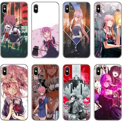 Anime Future Diary Girl Soft Phone Case For Samsung Galaxy A71 A70 A60 A51 A50 A41 A40 A31 A30 A20E A21S A12 A10 A7 A5 A3